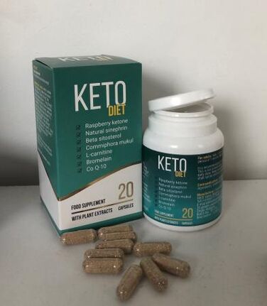 Photos de capsules Keto Diet, expérience de prise de produit