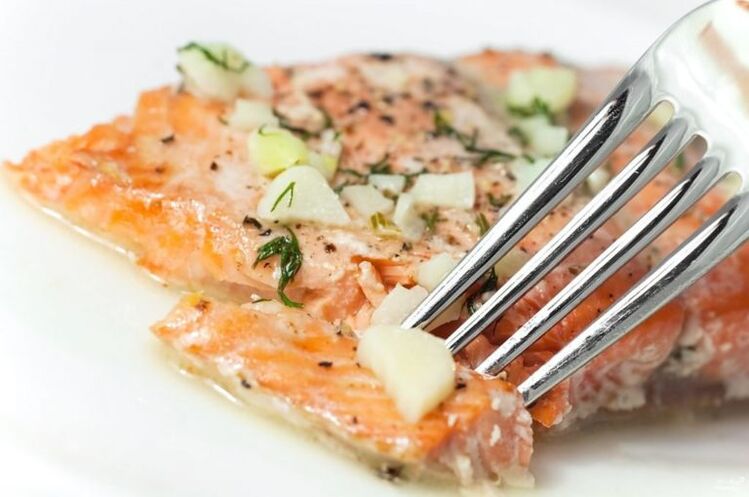 Filets de saumon pour le régime préféré de la journée protéinée