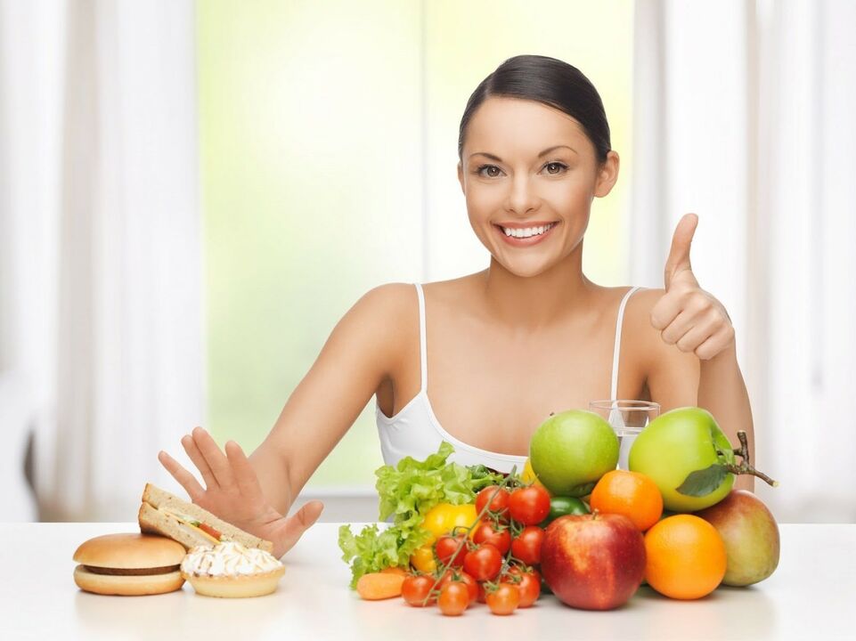 les légumes et les fruits sont préférés aux produits de confiserie avec une nutrition adéquate